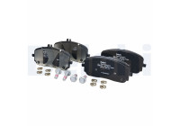Brake Pad Set, disc brake LP3437 Delphi
