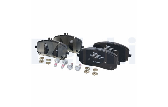 Brake Pad Set, disc brake LP3437 Delphi
