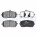 Brake Pad Set, disc brake LP3437 Delphi, Thumbnail 2