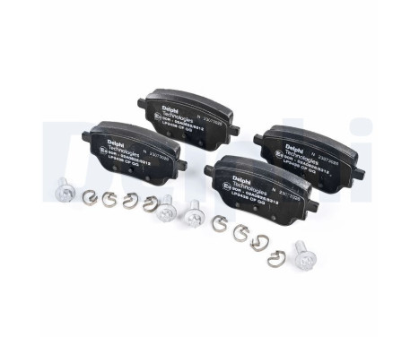 Brake Pad Set, disc brake LP3438 Delphi