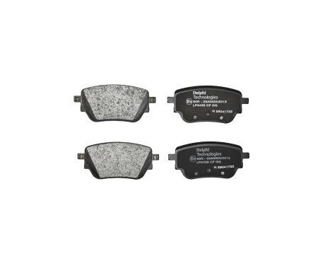 Brake Pad Set, disc brake LP3438 Delphi, Image 2