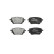 Brake Pad Set, disc brake LP3438 Delphi, Thumbnail 2