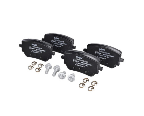 Brake Pad Set, disc brake LP3439 Delphi, Image 2