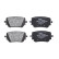 Brake Pad Set, disc brake LP3439 Delphi, Thumbnail 3