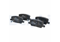 Brake Pad Set, disc brake LP3482 Delphi