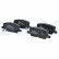 Brake Pad Set, disc brake LP3482 Delphi