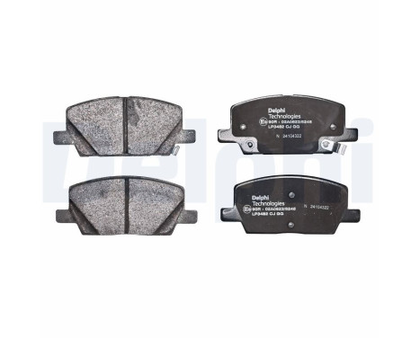 Brake Pad Set, disc brake LP3482 Delphi, Image 2
