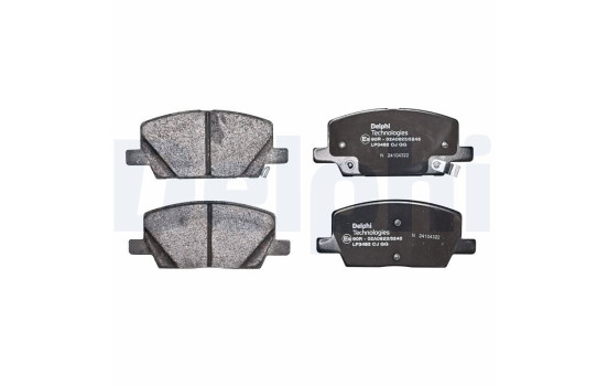 Brake Pad Set, disc brake LP3482 Delphi, Image 2