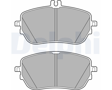 Brake Pad Set, disc brake LP3485 Delphi