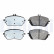 Brake Pad Set, disc brake LP3485 Delphi, Thumbnail 2
