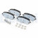 Brake Pad Set, disc brake LP3485 Delphi, Thumbnail 3