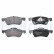 Brake pad set, disc brake LP3487 Delphi, Thumbnail 3