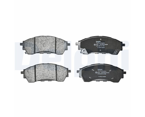 Brake pad set, disc brake LP3495 Delphi, Image 2