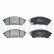 Brake pad set, disc brake LP3495 Delphi, Thumbnail 2