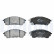 Brake pad set, disc brake LP3495 Delphi, Thumbnail 2