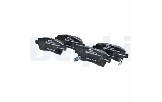 Brake Pad Set, disc brake LP3510 Delphi