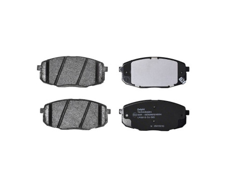 Brake Pad Set, disc brake LP3513 Delphi, Image 3
