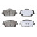 Brake Pad Set, disc brake LP3515 Delphi, Thumbnail 3