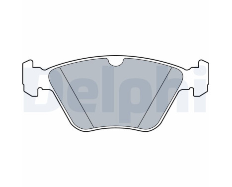 Brake Pad Set, disc brake LP3517 Delphi