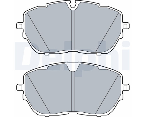 Brake Pad Set, disc brake LP3518 Delphi