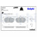 Brake Pad Set, disc brake LP3518 Delphi, Thumbnail 3