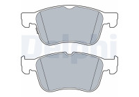 Brake Pad Set, disc brake LP3520 Delphi