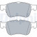 Brake Pad Set, disc brake LP3520 Delphi