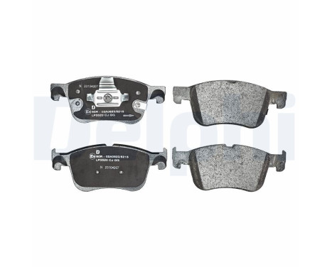 Brake Pad Set, disc brake LP3520 Delphi, Image 2