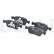 Brake Pad Set, disc brake LP3520 Delphi, Thumbnail 3