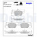Brake Pad Set, disc brake LP3520 Delphi, Thumbnail 3