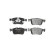 Brake Pad Set, disc brake LP3520 Delphi
