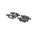 Brake Pad Set, disc brake LP3520 Delphi, Thumbnail 2