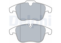 Brake Pad Set, disc brake LP3526 Delphi