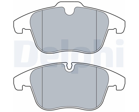 Brake Pad Set, disc brake LP3526 Delphi