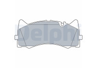 Brake Pad Set, disc brake LP3527 Delphi
