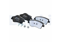 Brake Pad Set, disc brake LP3528 Delphi