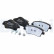 Brake Pad Set, disc brake LP3528 Delphi