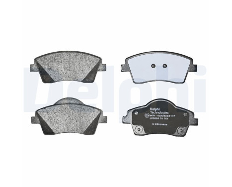 Brake Pad Set, disc brake LP3528 Delphi, Image 2