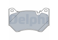 Brake Pad Set, disc brake LP3529 Delphi