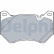 Brake Pad Set, disc brake LP3529 Delphi