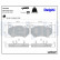 Brake Pad Set, disc brake LP3529 Delphi, Thumbnail 2