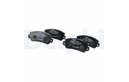 Brake Pad Set, disc brake LP353 Delphi, Image 2