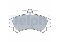 Brake Pad Set, disc brake LP3533 Delphi