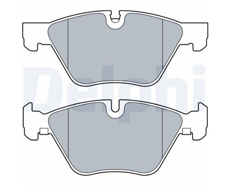 Brake Pad Set, disc brake LP3534 Delphi