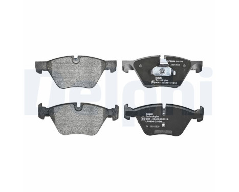 Brake Pad Set, disc brake LP3534 Delphi, Image 3