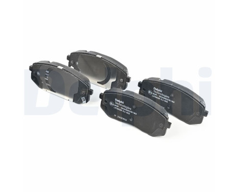 Brake Pad Set, disc brake LP3535 Delphi, Image 3