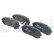 Brake Pad Set, disc brake LP3535 Delphi, Thumbnail 3