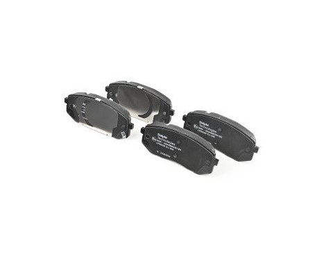 Brake Pad Set, disc brake LP3535 Delphi, Image 2