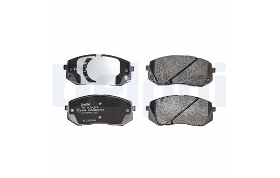 Brake Pad Set, disc brake LP3535 Delphi