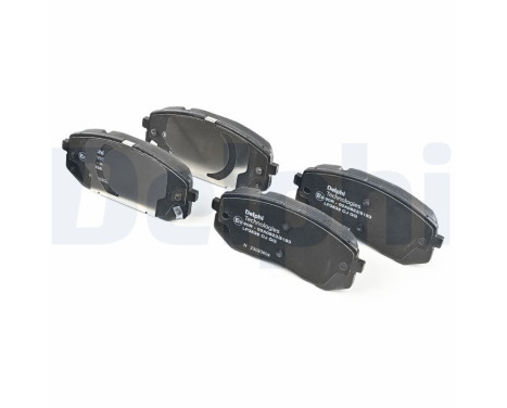 Brake Pad Set, disc brake LP3535 Delphi, Image 2